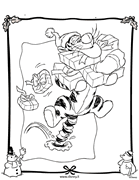 Disegni da colorare Walt Disney Tigro