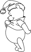 Disegni di Natale Pooh